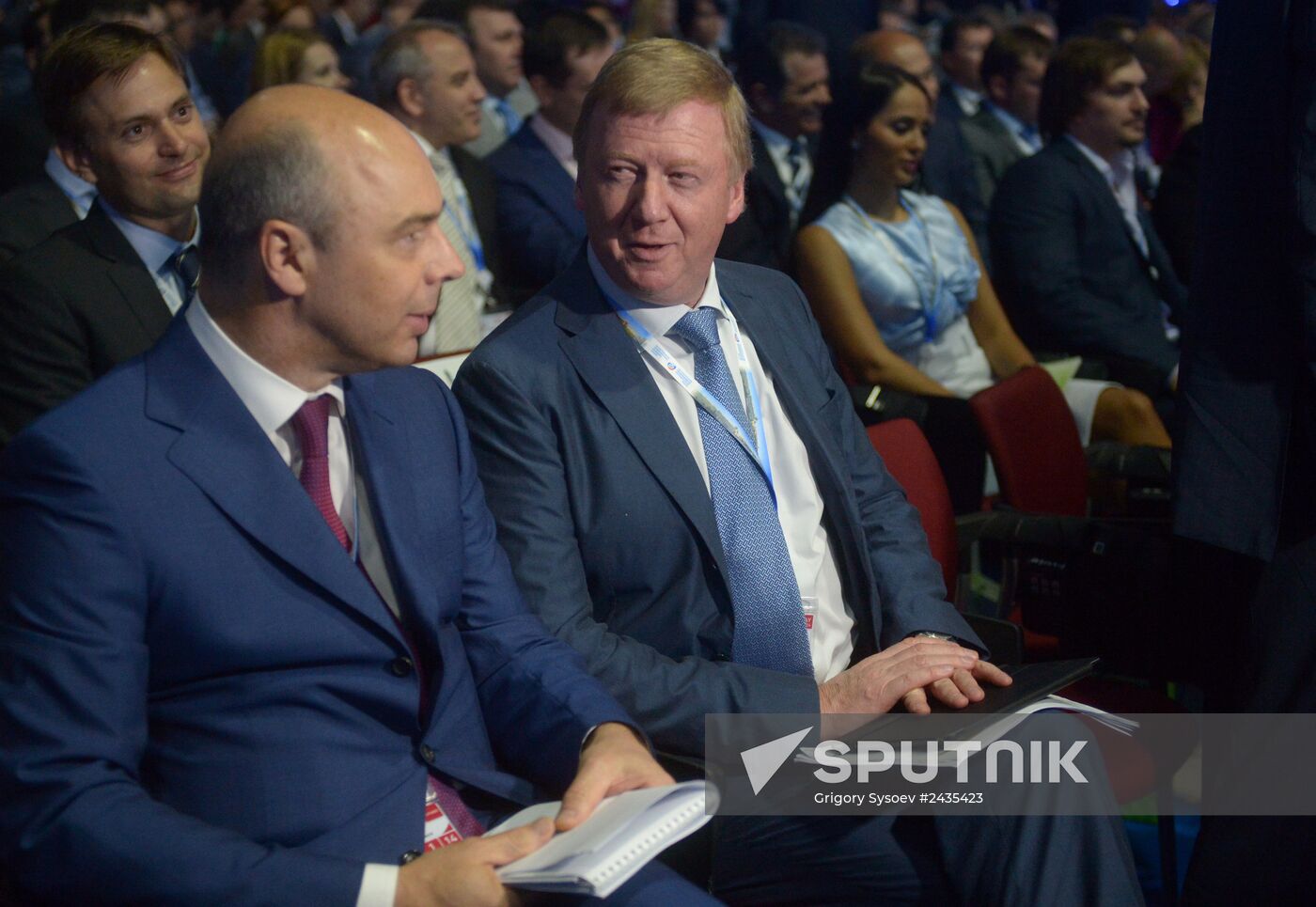 The St. Petersburg International Economic Forum. Day One