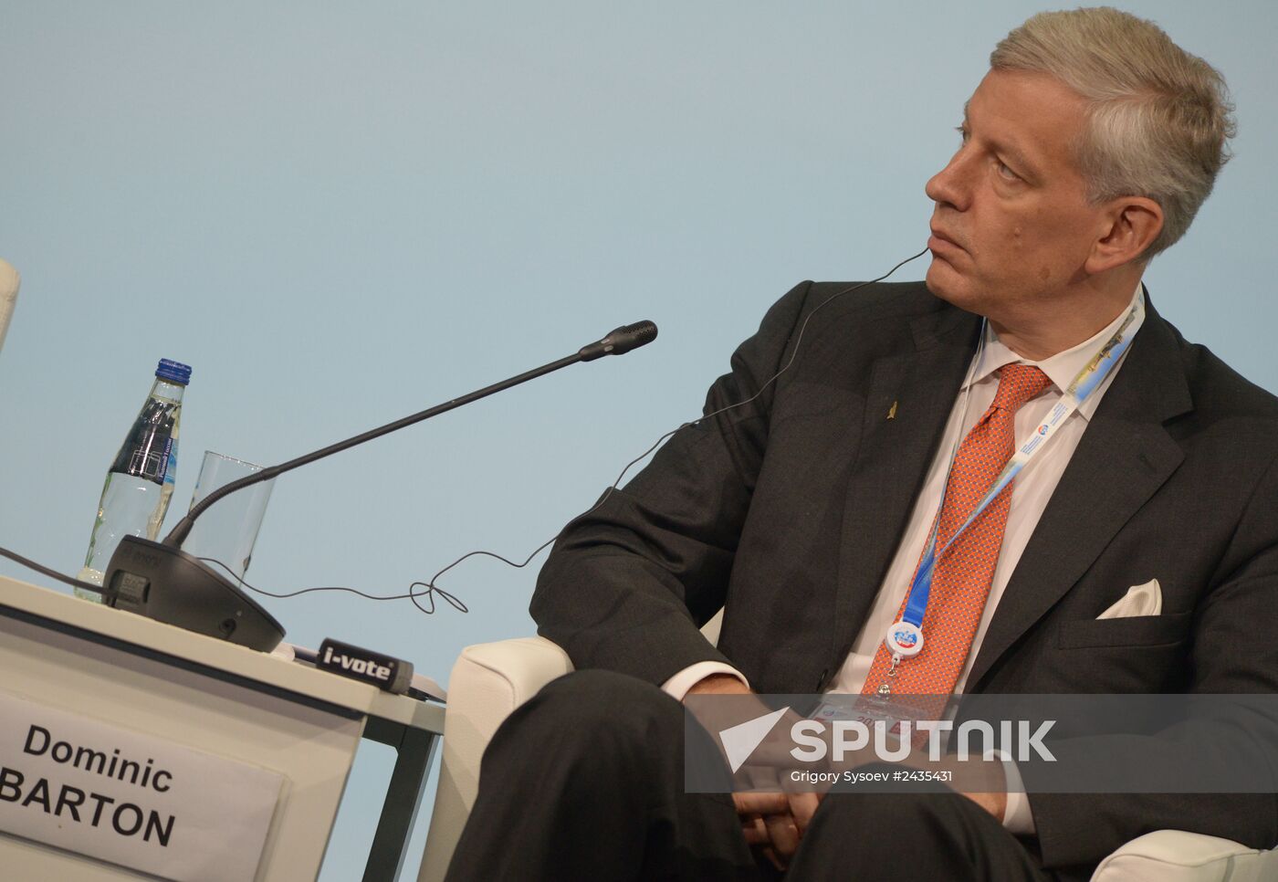 The St. Petersburg International Economic Forum. Day One