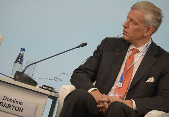 The St. Petersburg International Economic Forum. Day One