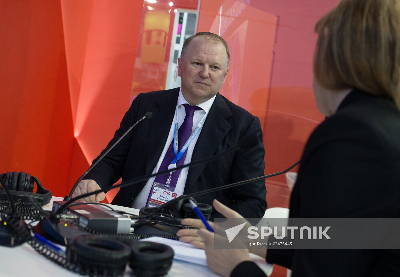 The St. Petersburg International Economic Forum. Day One
