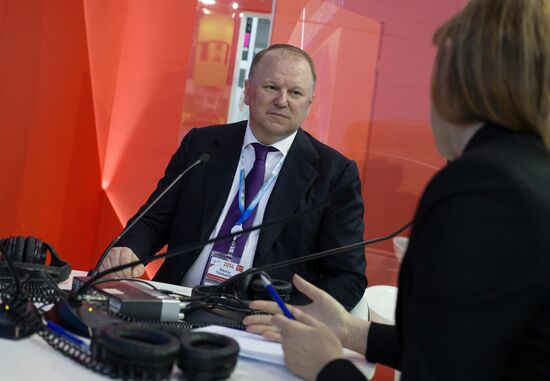 The St. Petersburg International Economic Forum. Day One