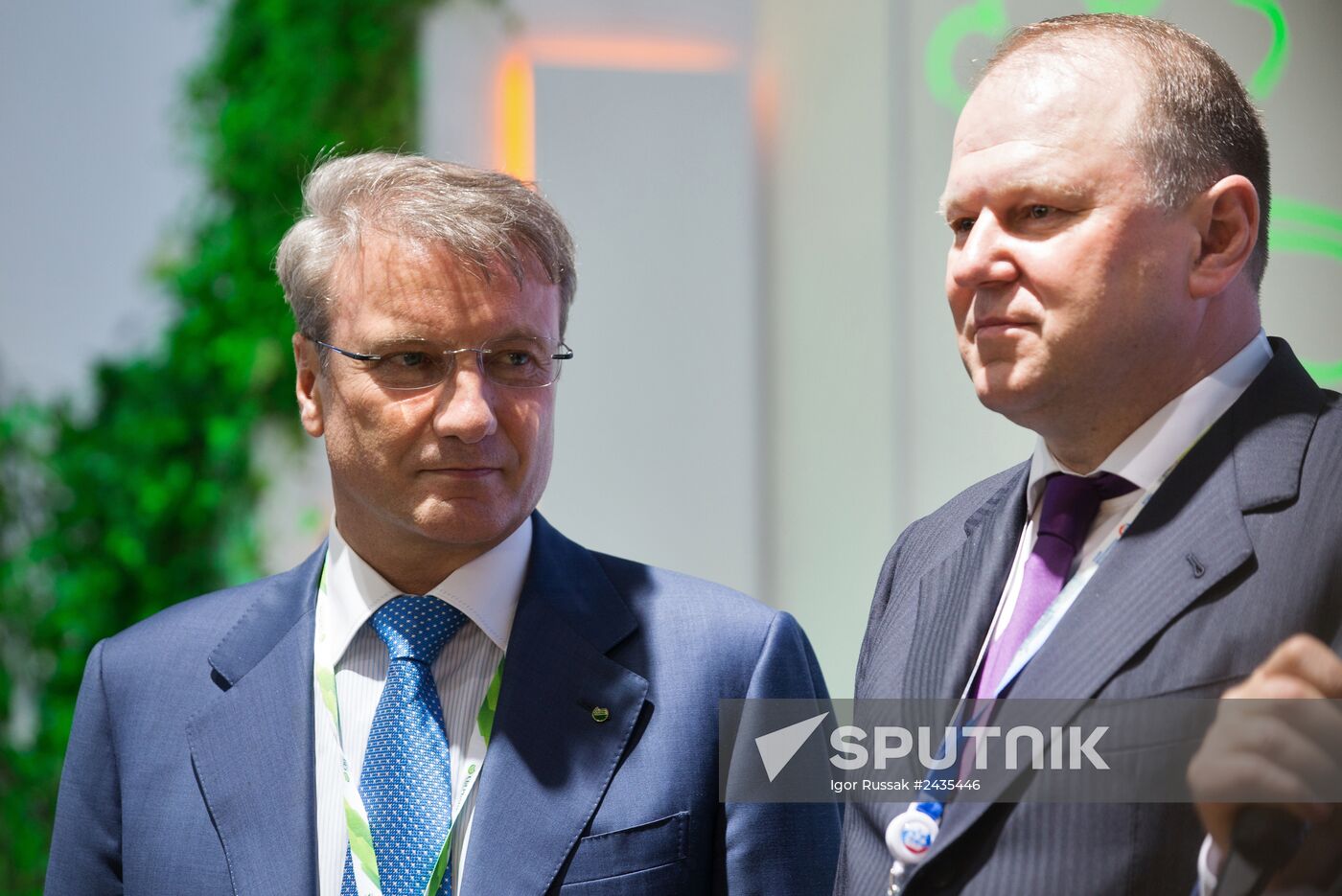 The St. Petersburg International Economic Forum. Day One