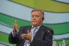 Vladimir Yakunin, President, Russian Railways, during the Sberbank session "New Competitiveness: Alternatives and Prospects" at the St. Petersburg International Economic Forum. Location: Russia, . Author: Grigory Sysoev/Sputnik. The St. Petersburg International Economic Forum. Day One