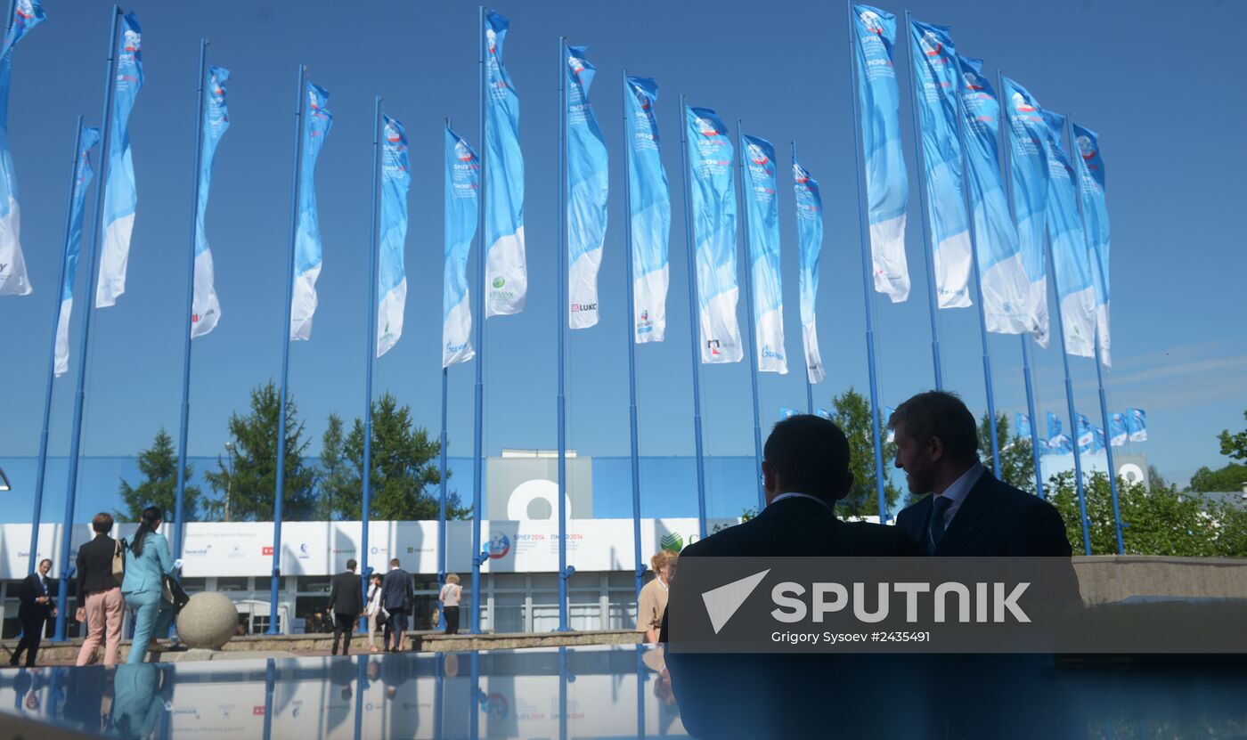 The St. Petersburg International Economic Forum. Day One