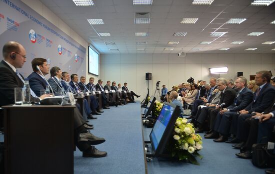 The St. Petersburg International Economic Forum. Day One