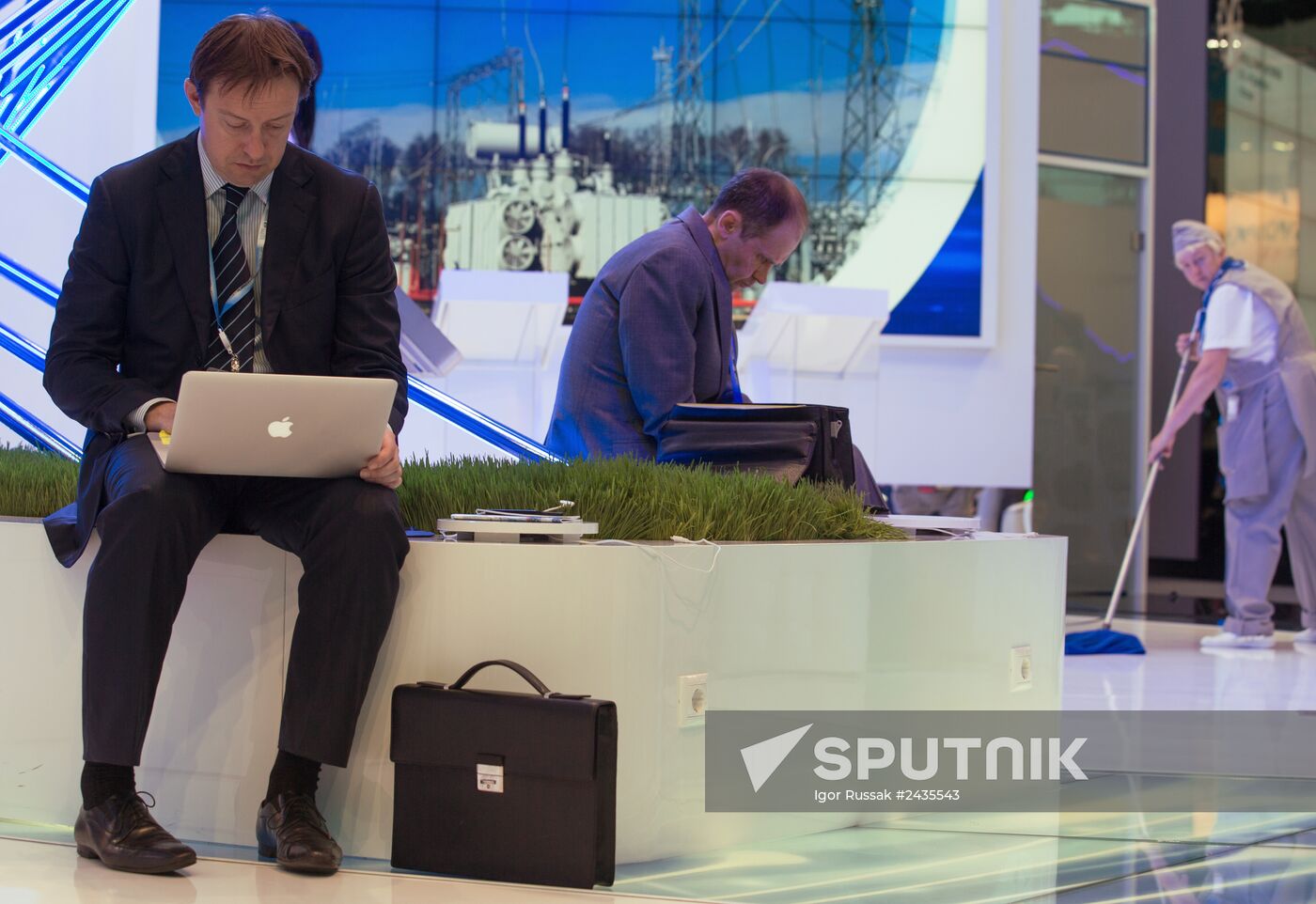 The St. Petersburg International Economic Forum. Day One