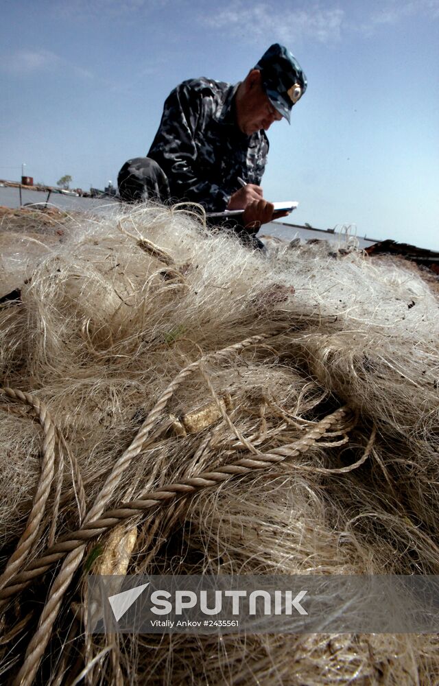 Coast Guard unit on Lake Khanka
