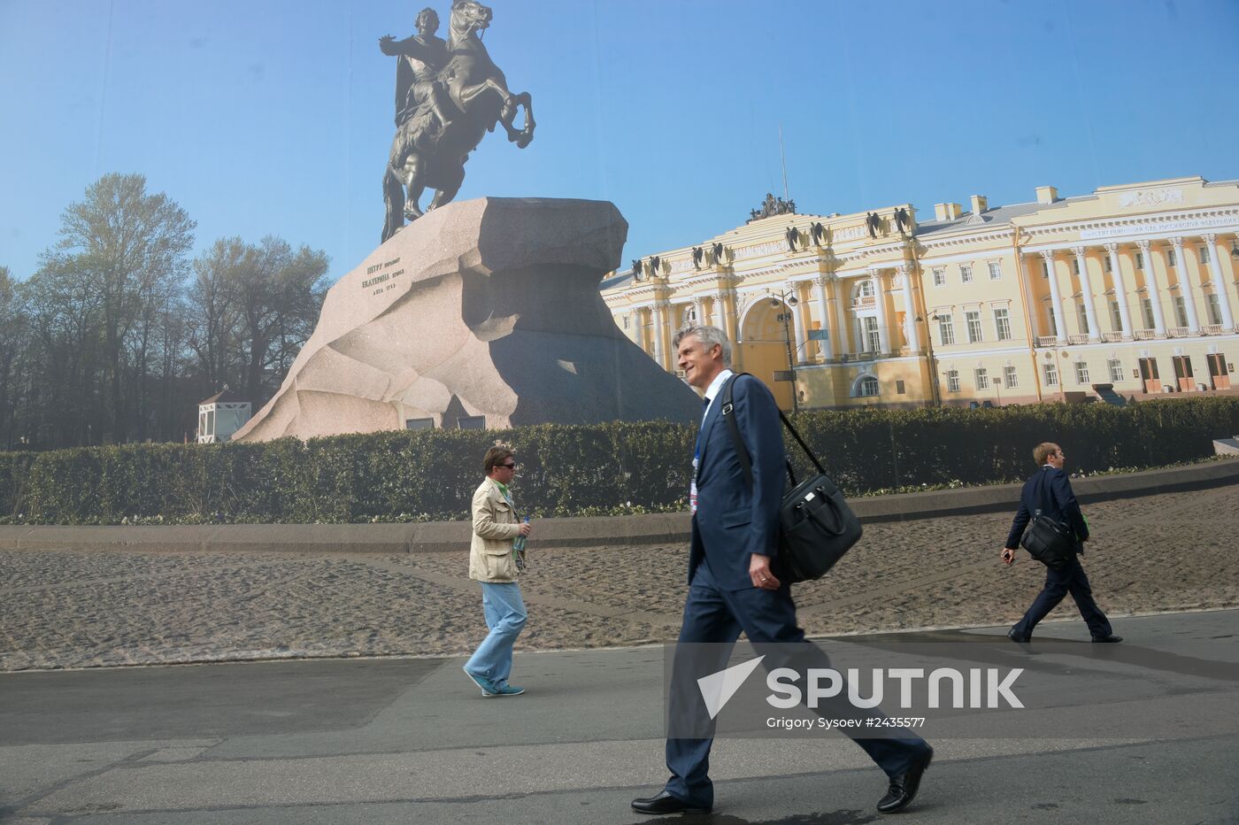 The St. Petersburg International Economic Forum. Day One