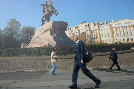 The St. Petersburg International Economic Forum. Day One