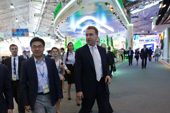 The St. Petersburg International Economic Forum. Day One