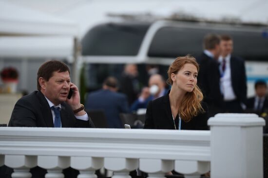 The St. Petersburg International Economic Forum. Day One