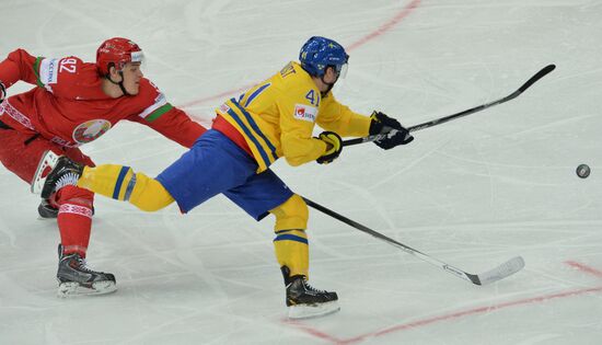 IIHF World Championships. Sweden vs. Belarus