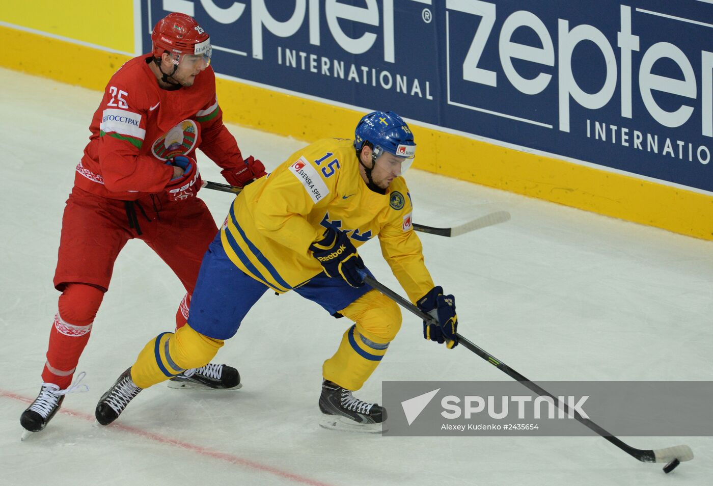 IIHF World Championships. Sweden vs. Belarus