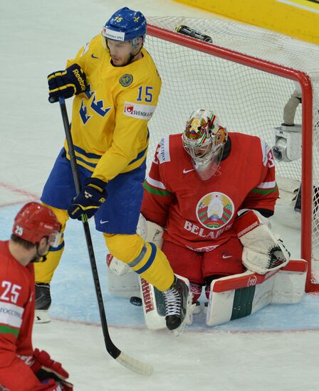 IIHF World Championships. Sweden vs. Belarus