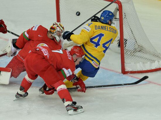 IIHF World Championships. Sweden vs. Belarus