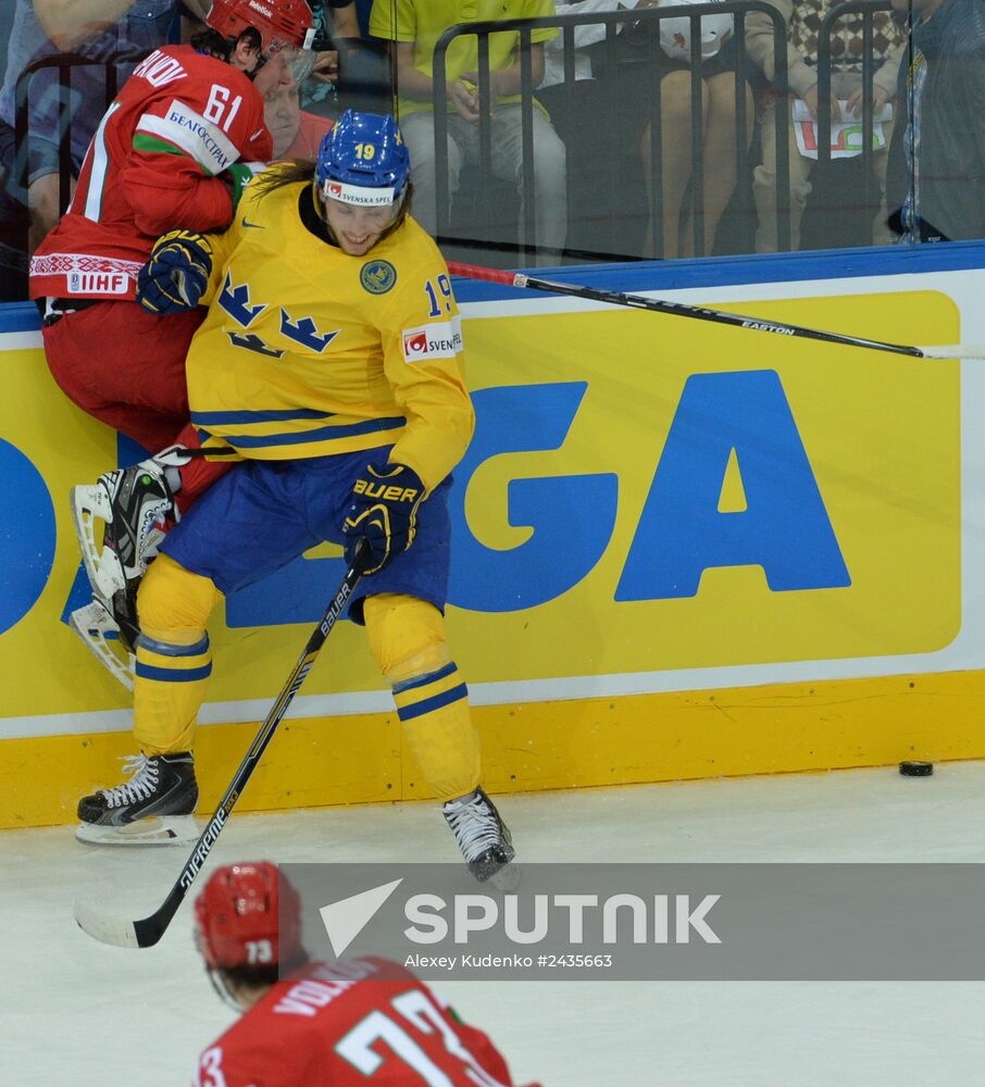 IIHF World Championships. Sweden vs. Belarus
