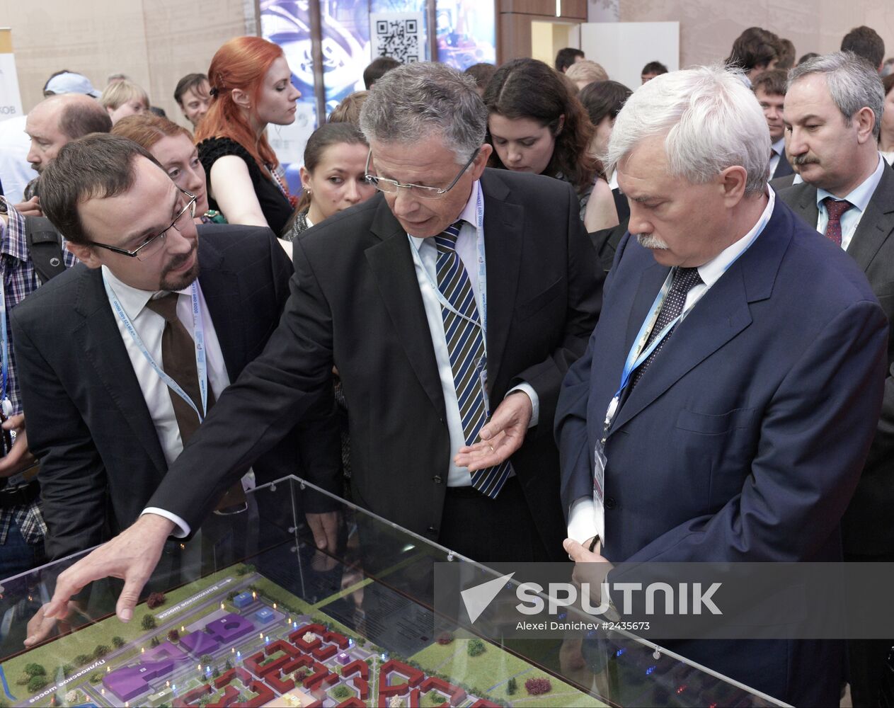 The St Petersburg International Economic Forum. Day One
