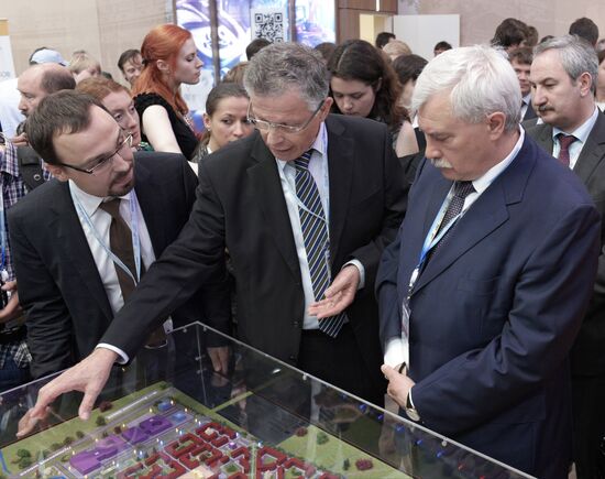 The St Petersburg International Economic Forum. Day One