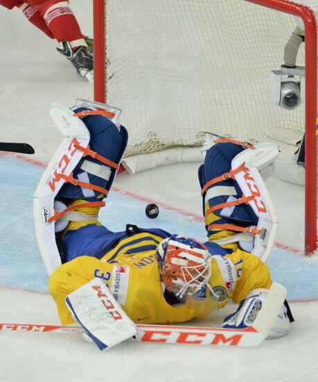 IIHF World Championships. Sweden vs. Belarus
