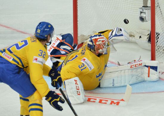 IIHF World Championships. Sweden vs. Belarus