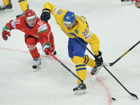 IIHF World Championships. Sweden vs. Belarus