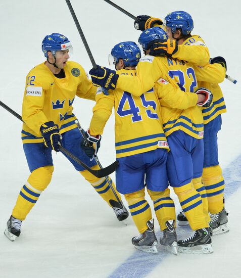 IIHF World Championships. Sweden vs. Belarus