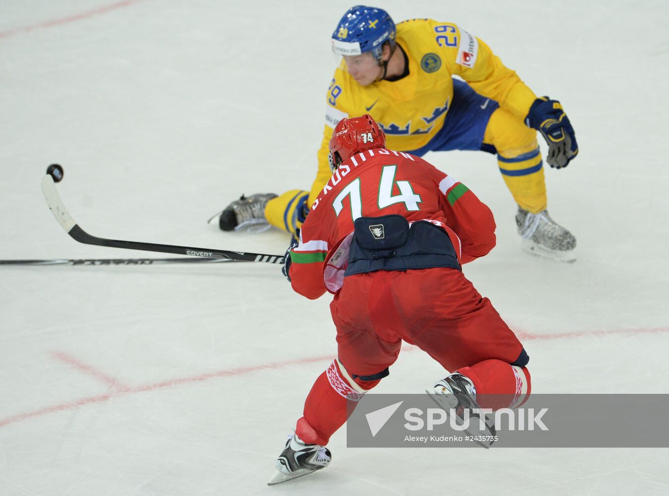 IIHF World Championships. Sweden vs. Belarus