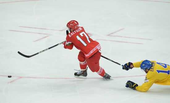 IIHF World Championships. Sweden vs. Belarus