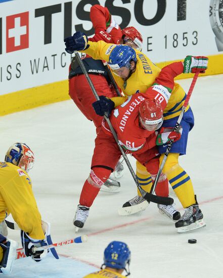 IIHF World Championships. Sweden vs. Belarus