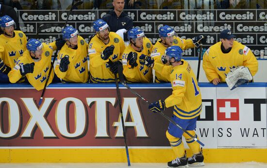 IIHF World Championships. Sweden vs. Belarus