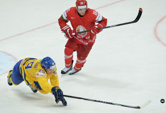 IIHF World Championships. Sweden vs. Belarus