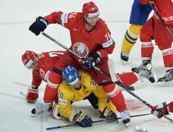 IIHF World Championships. Sweden vs. Belarus