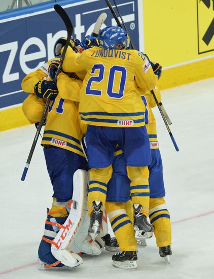 IIHF World Championships. Sweden vs. Belarus