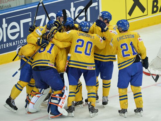 IIHF World Championships. Sweden vs. Belarus