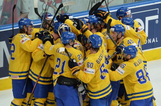 IIHF World Championships. Sweden vs. Belarus