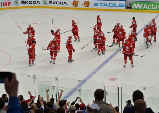 IIHF World Championships. Sweden vs. Belarus