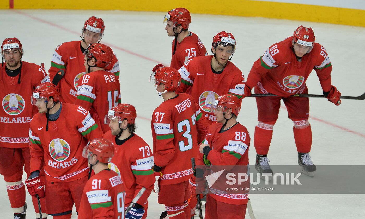IIHF World Championships. Sweden vs. Belarus