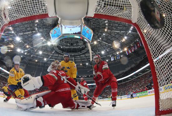 IIHF World Championships. Sweden vs. Belarus