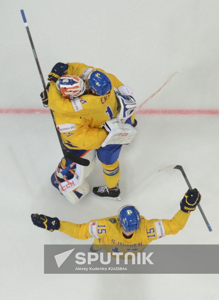 IIHF World Championships. Sweden vs. Belarus