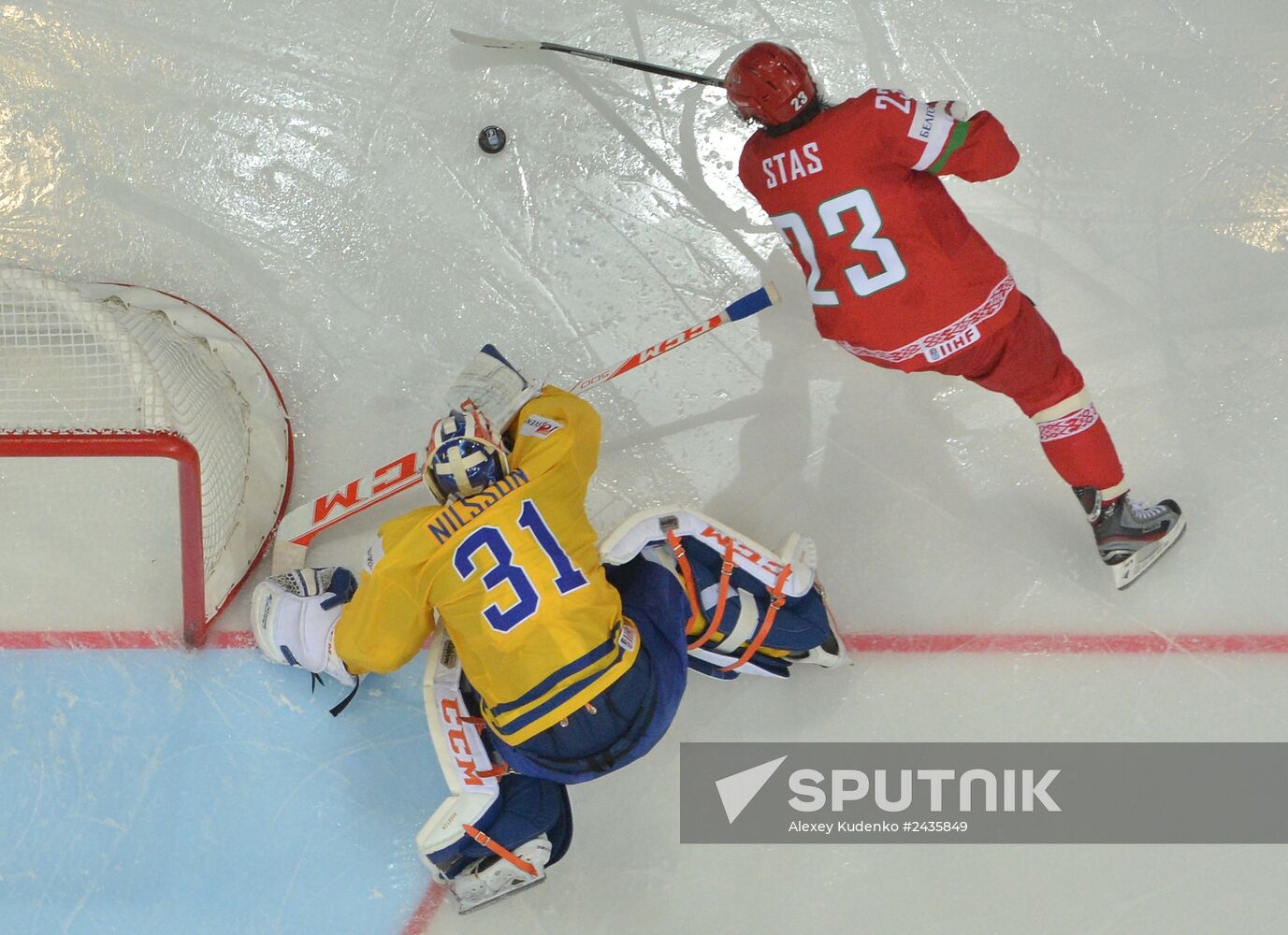 IIHF World Championships. Sweden vs. Belarus