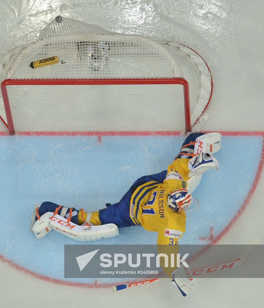 IIHF World Championships. Sweden vs. Belarus