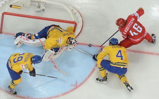 IIHF World Championships. Sweden vs. Belarus