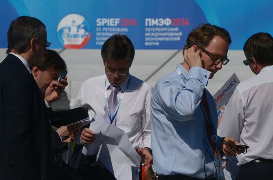 St. Petersburg International Economic Forum. Day Two