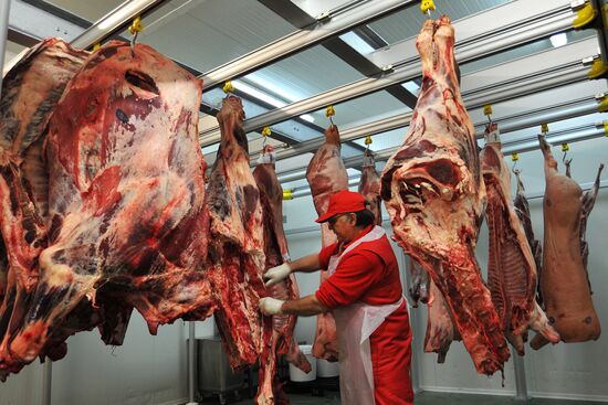 Work in Ashan hypermarket in Rostov-on-Don