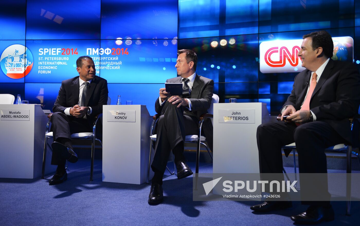 St. Petersburg International Economic Forum. Day Two