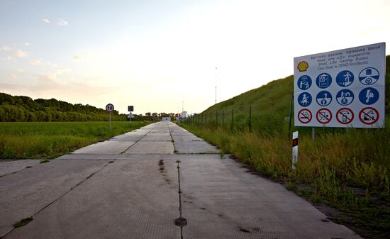 Shale gas deposit in Ukraine