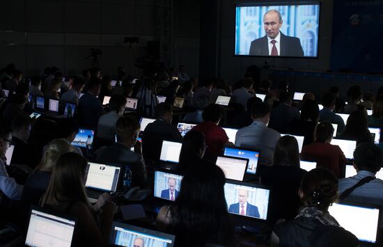 St. Petersburg International Economic Forum. Day Two