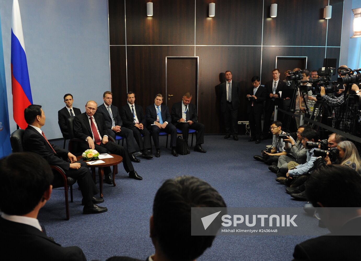 Vladimir Putin attends St. Petersburg International Economic Forum