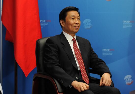 Vladimir Putin attends St. Petersburg International Economic Forum