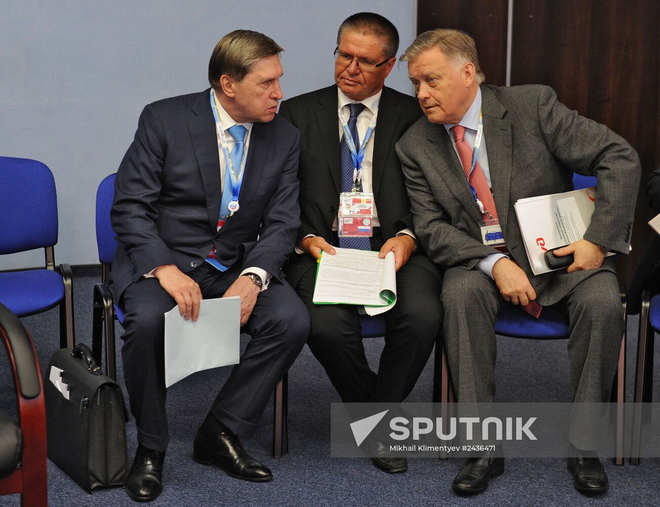 Vladimir Putin attends St. Petersburg International Economic Forum